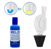 RELD Tester di Perdite di Combustione CO2 kit universale per sistemi di raffreddamento - Liquido reattivo CO2 100 ml, 50 test