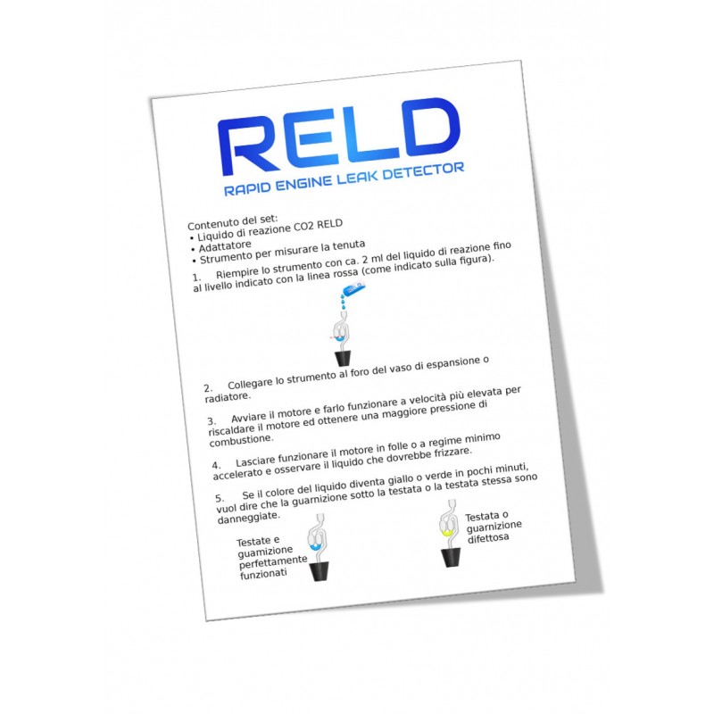 RELD Tester di guarnizione a testa cilindrica, analizzatore